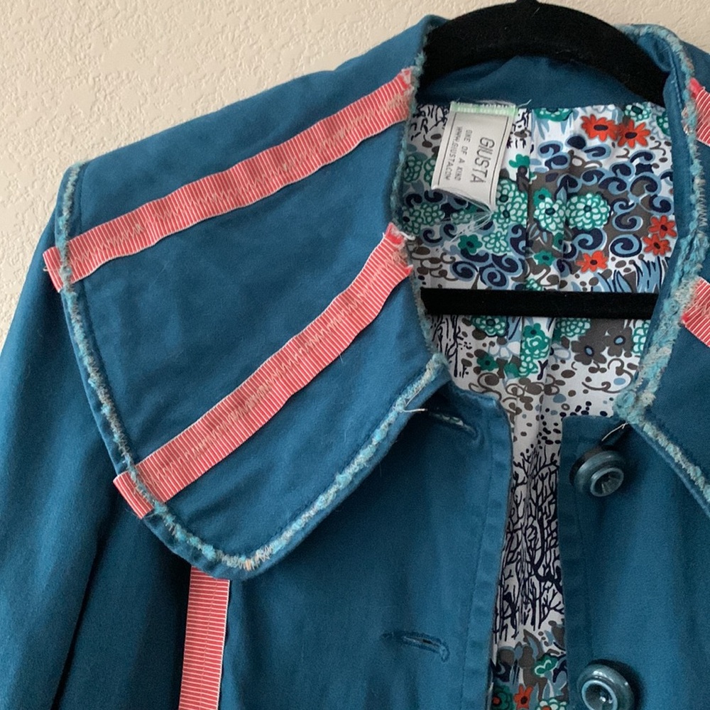 Unique artsy coat